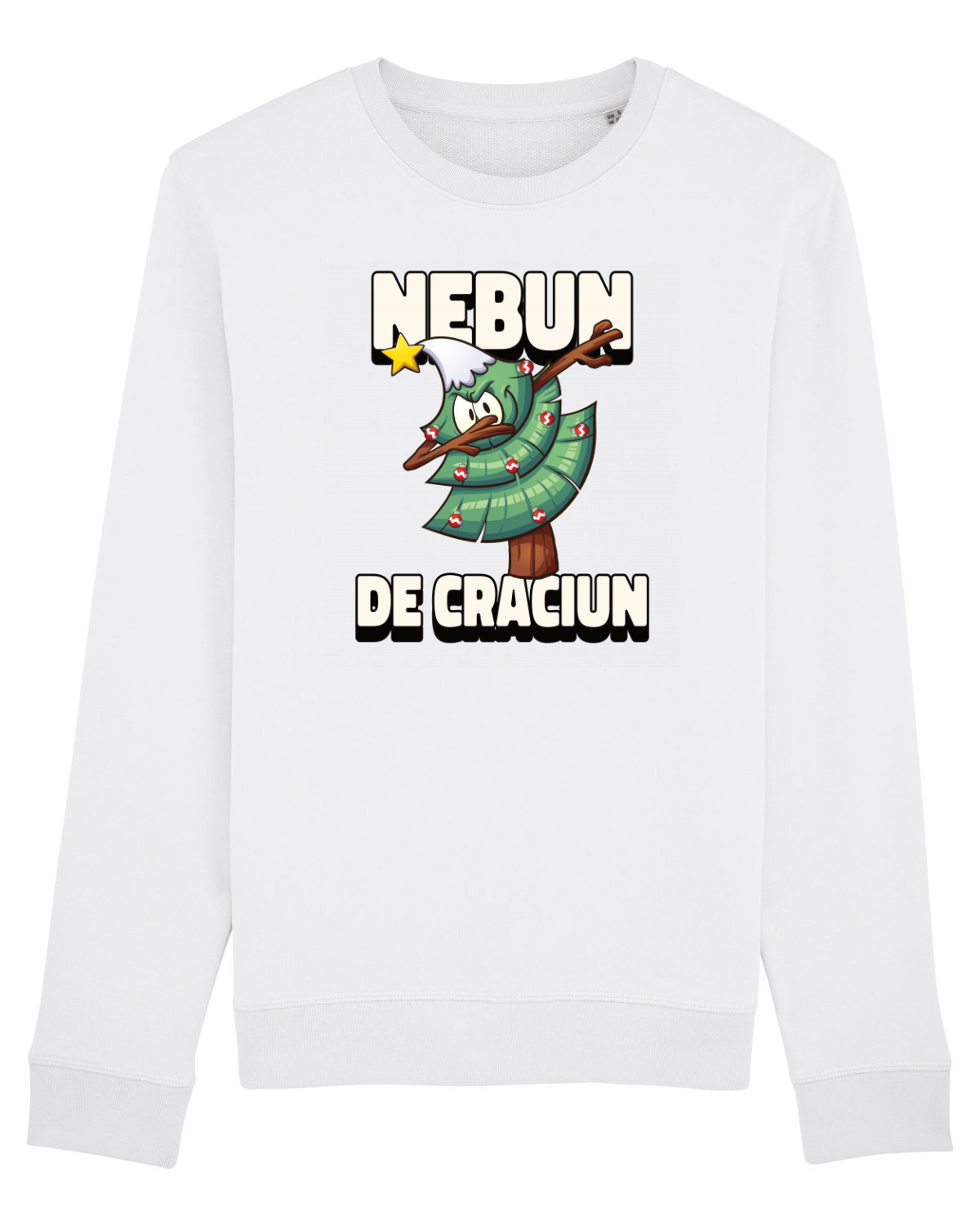 Bluză mânecă lungă Unisex Rise White
