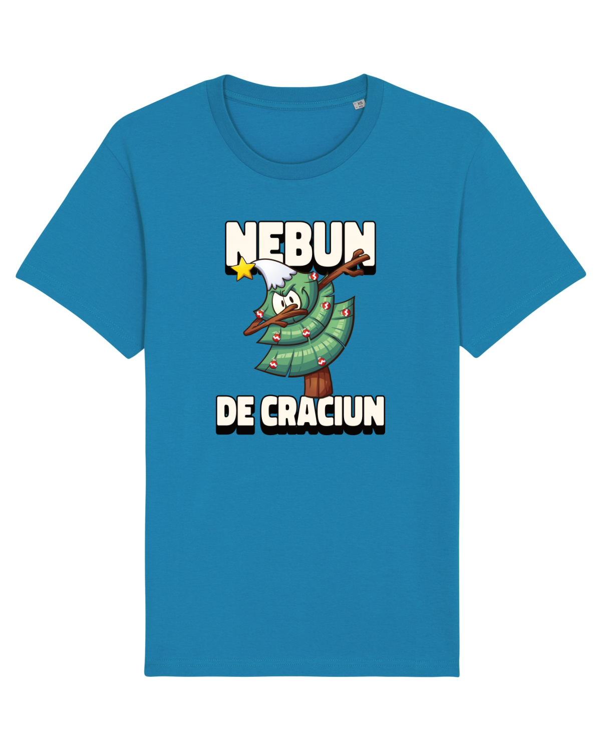 Tricou mânecă scurtă Unisex Rocker Azur