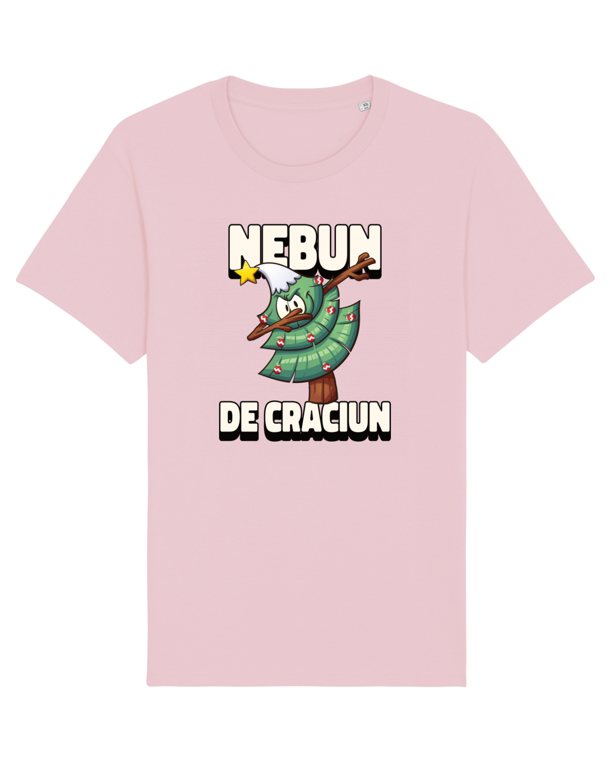 Tricou mânecă scurtă Unisex Rocker Cotton Pink