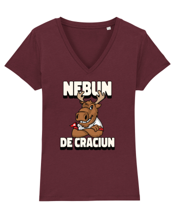 Nebun de Crăciun - Elan canadian Burgundy