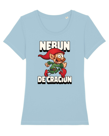 Nebun de Crăciun - Elf de Crăciun Sky Blue
