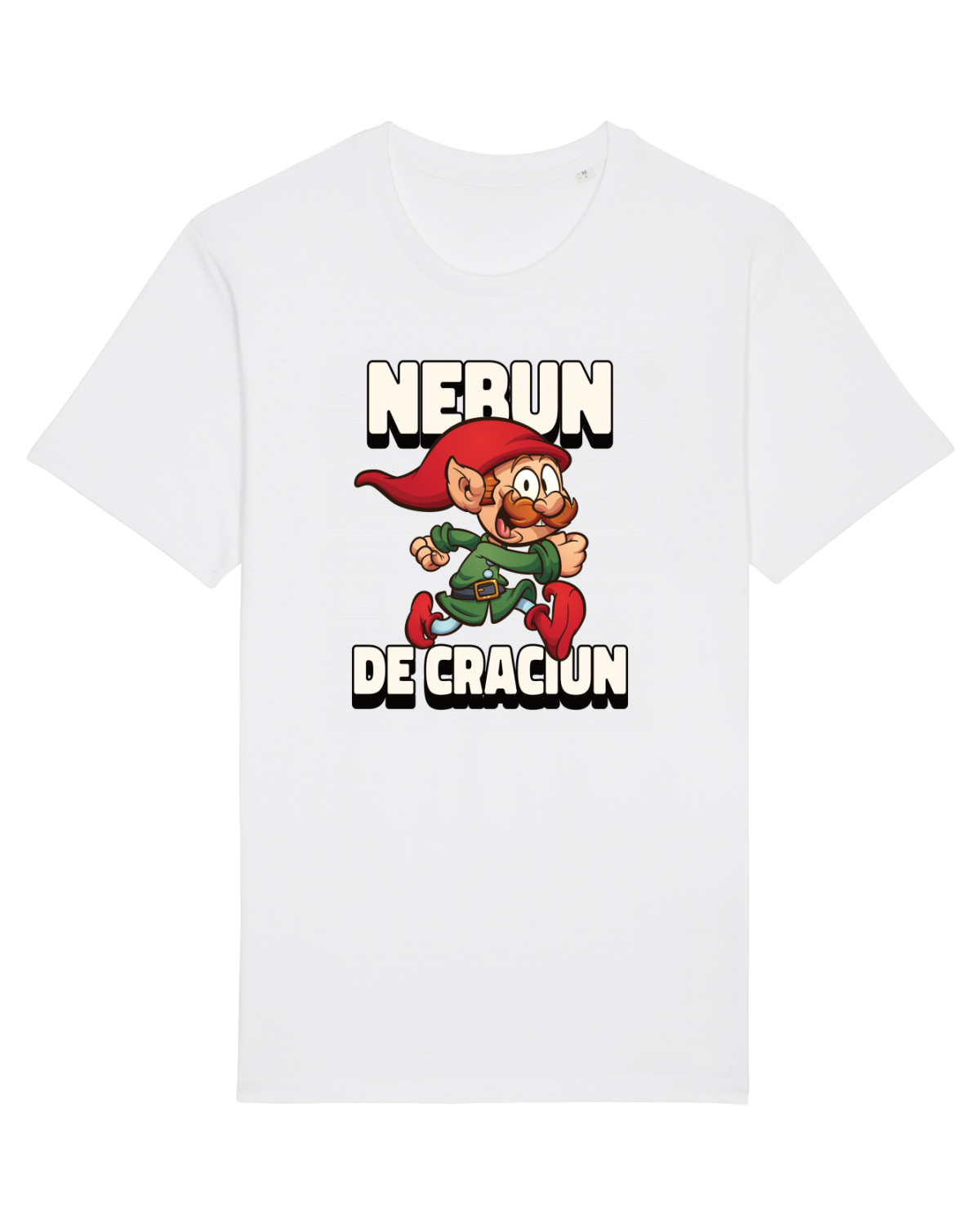 Tricou mânecă scurtă Unisex Rocker White