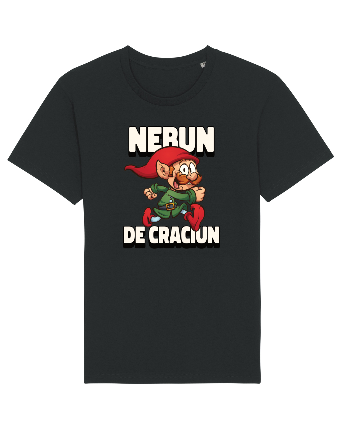 Tricou mânecă scurtă Unisex Rocker Black