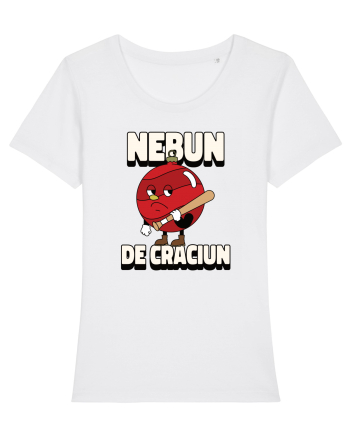 Nebun de Crăciun - Globul bătăuș White