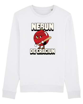Nebun de Crăciun - Globul bătăuș White