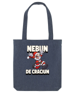 Nebun de Crăciun - Moșul cel vesel Sacoșă textilă