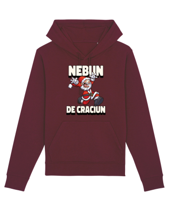 Nebun de Crăciun - Moșul cel vesel Burgundy