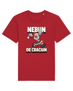 Nebun de Crăciun - Moșul cel vesel Tricou mânecă scurtă Unisex Rocker