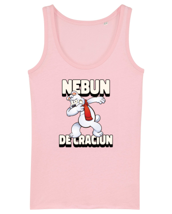 Nebun de Crăciun - Urs polar Cotton Pink