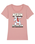 Nebun de Crăciun - Urs polar Tricou mânecă scurtă guler larg fitted Damă Expresser