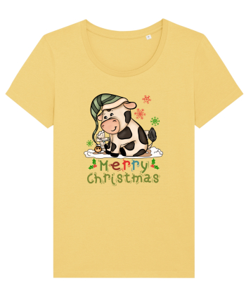 Vacă drăguță Merry Christmas HO HO HO Jojoba