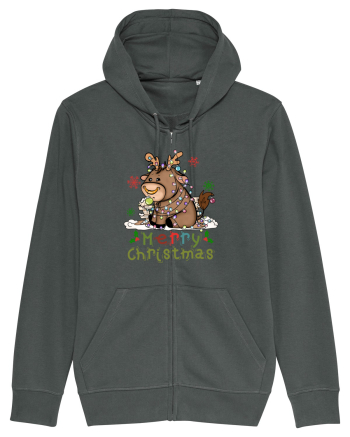 Vacă drăguță Merry Christmas Anthracite