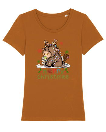 Vacă drăguță Merry Christmas Roasted Orange