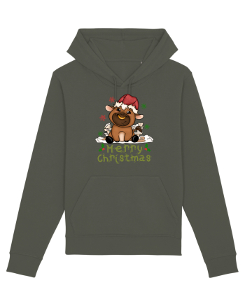 Merry Christmas HO HO HO cu Văcuțe Khaki