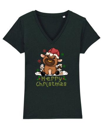 Merry Christmas HO HO HO cu Văcuțe Black