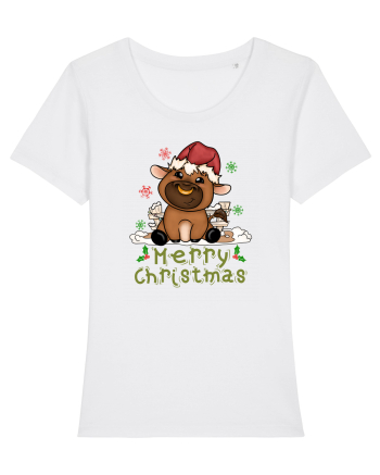 Merry Christmas HO HO HO cu Văcuțe White