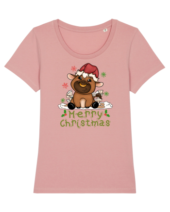 Merry Christmas HO HO HO cu Văcuțe Canyon Pink