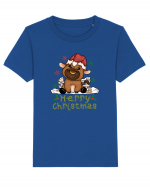 Merry Christmas HO HO HO cu Văcuțe Tricou mânecă scurtă  Copii Mini Creator