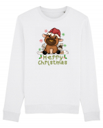 Merry Christmas HO HO HO cu Văcuțe Bluză mânecă lungă Unisex Rise