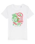 Ștampilat de Moș Crăciun Tricou mânecă scurtă  Copii Mini Creator