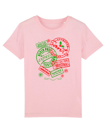 Ștampilat de Moș Crăciun Cotton Pink