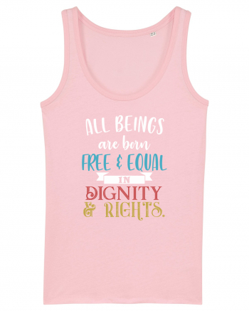 Free and Equal Cotton Pink