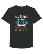 Free and Equal Tricou mânecă scurtă guler larg Bărbat Skater