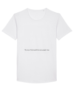 the more i find... Tricou mânecă scurtă guler larg Bărbat Skater
