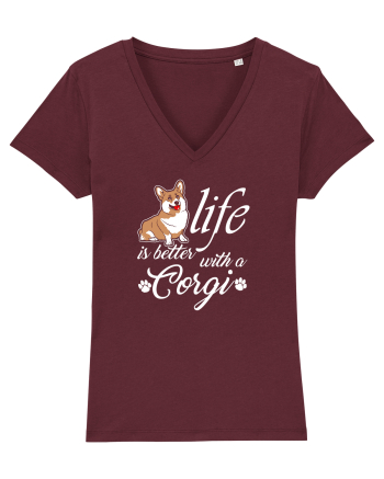 Corgi Burgundy