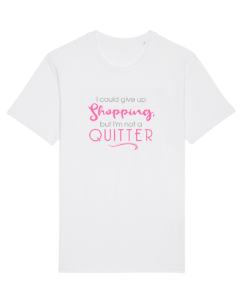 Give up shopping White