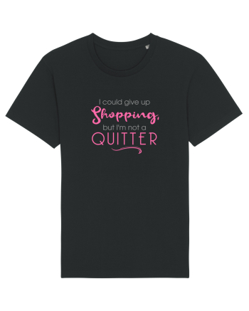 Give up shopping Black