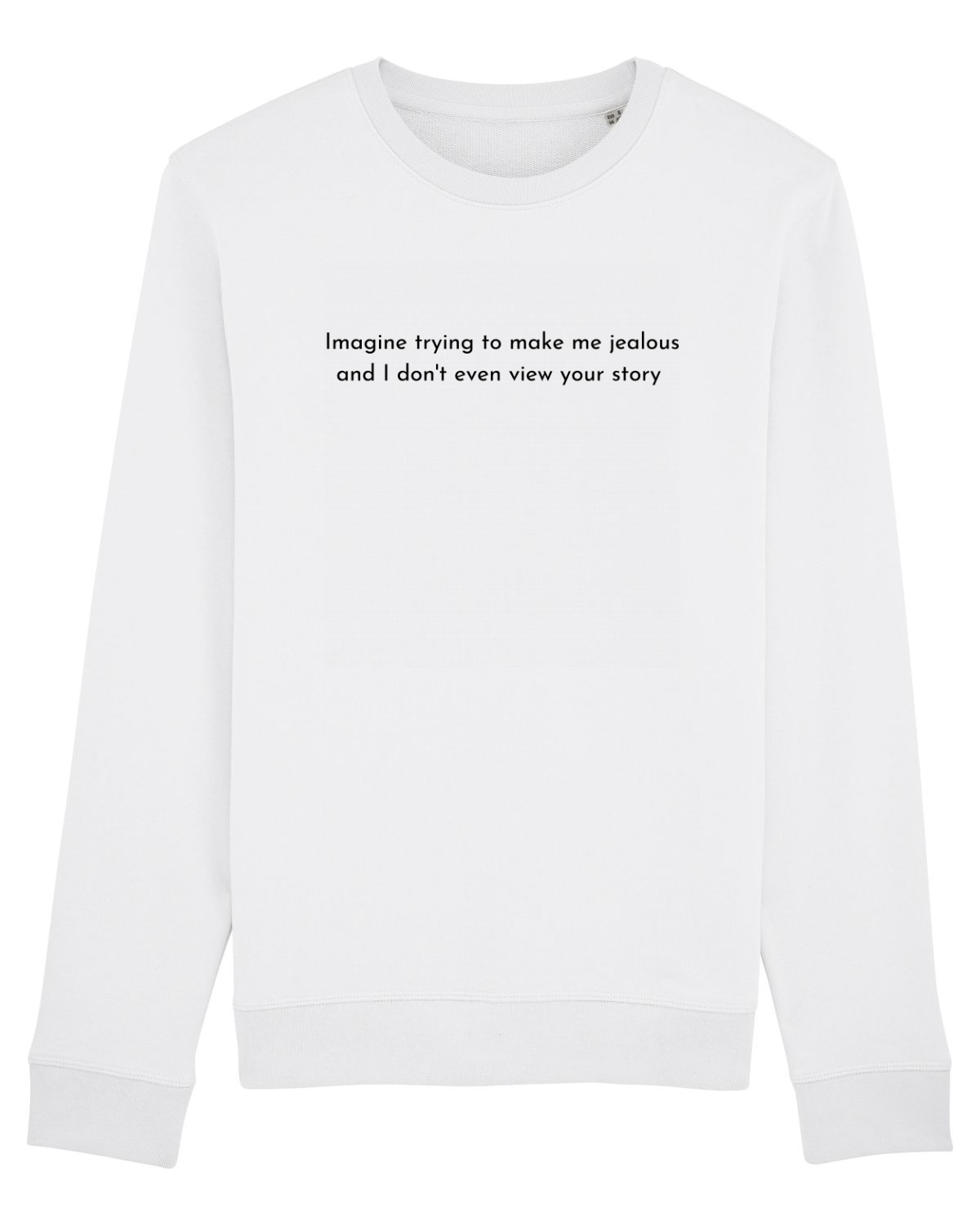 Bluză mânecă lungă Unisex Rise White