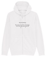 stop overthinking Hanorac cu fermoar Unisex Connector