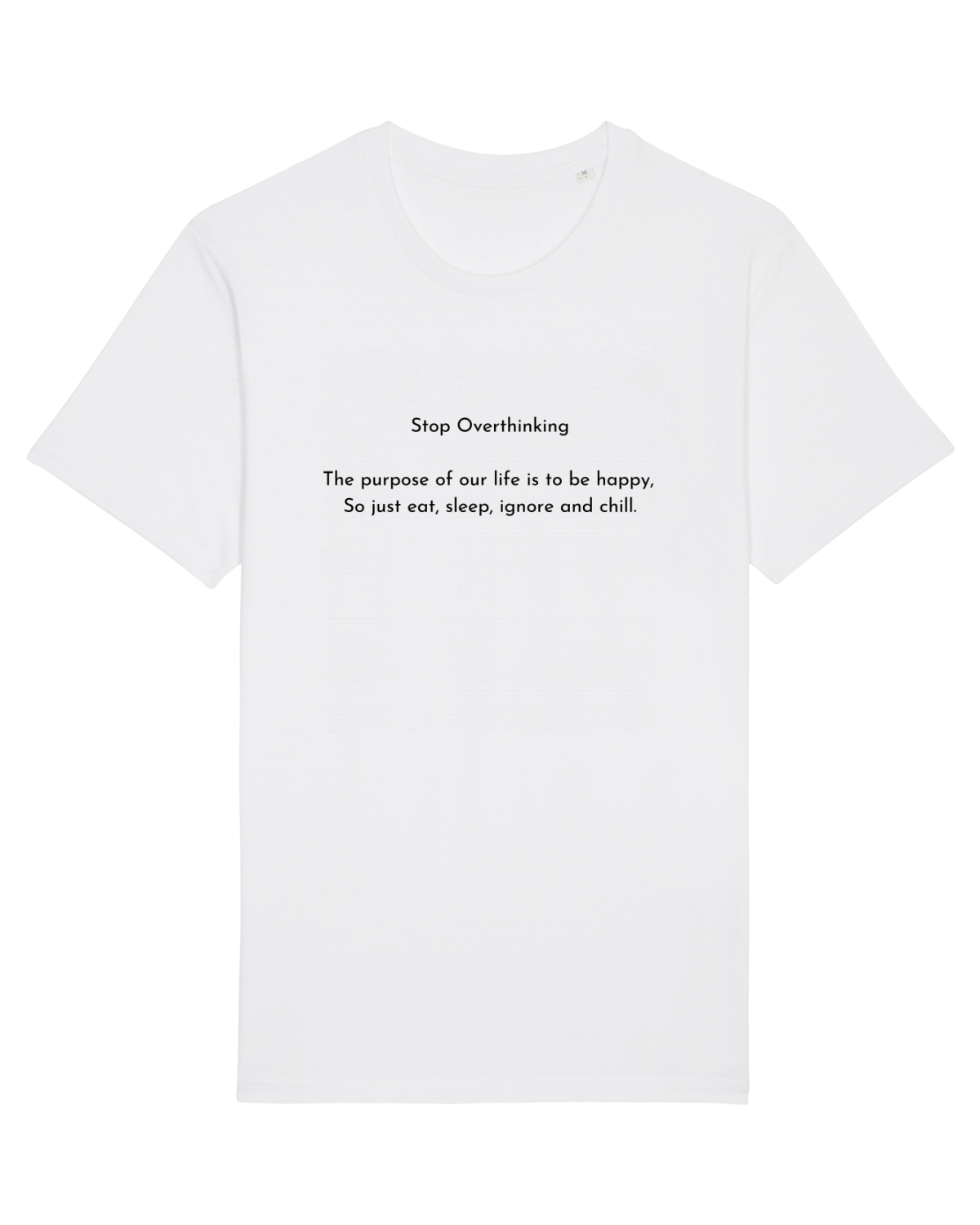 Tricou mânecă scurtă Unisex Rocker White