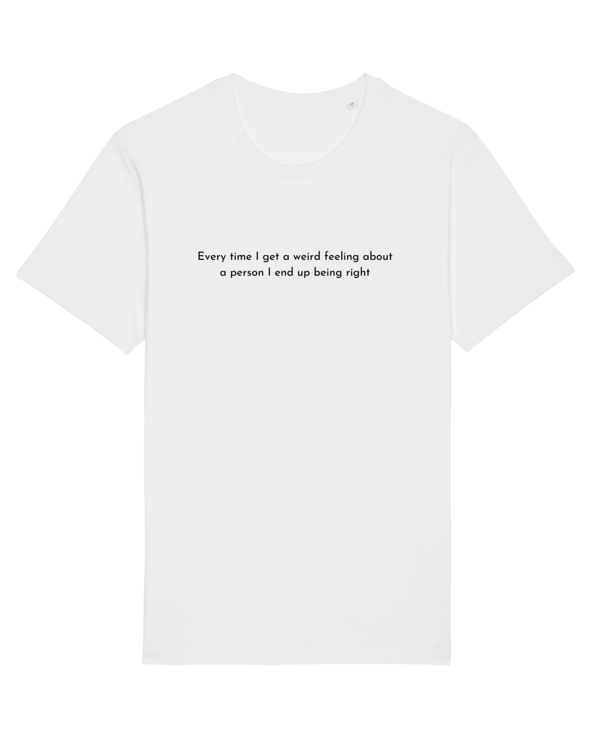 Tricou mânecă scurtă Unisex Rocker White