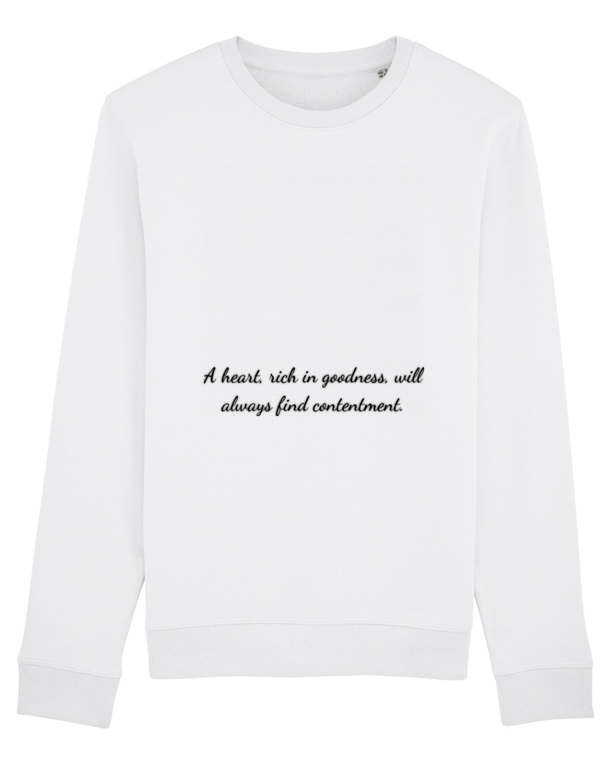 Bluză mânecă lungă Unisex Rise White