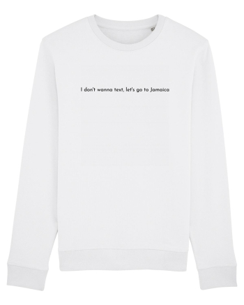 i don t wanna text... White