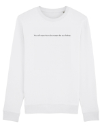 your self respect... Bluză mânecă lungă Unisex Rise