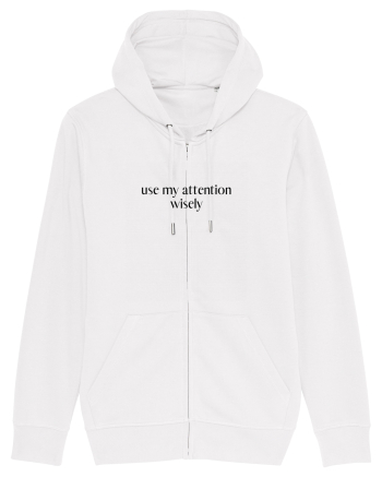 use my attention wisely White