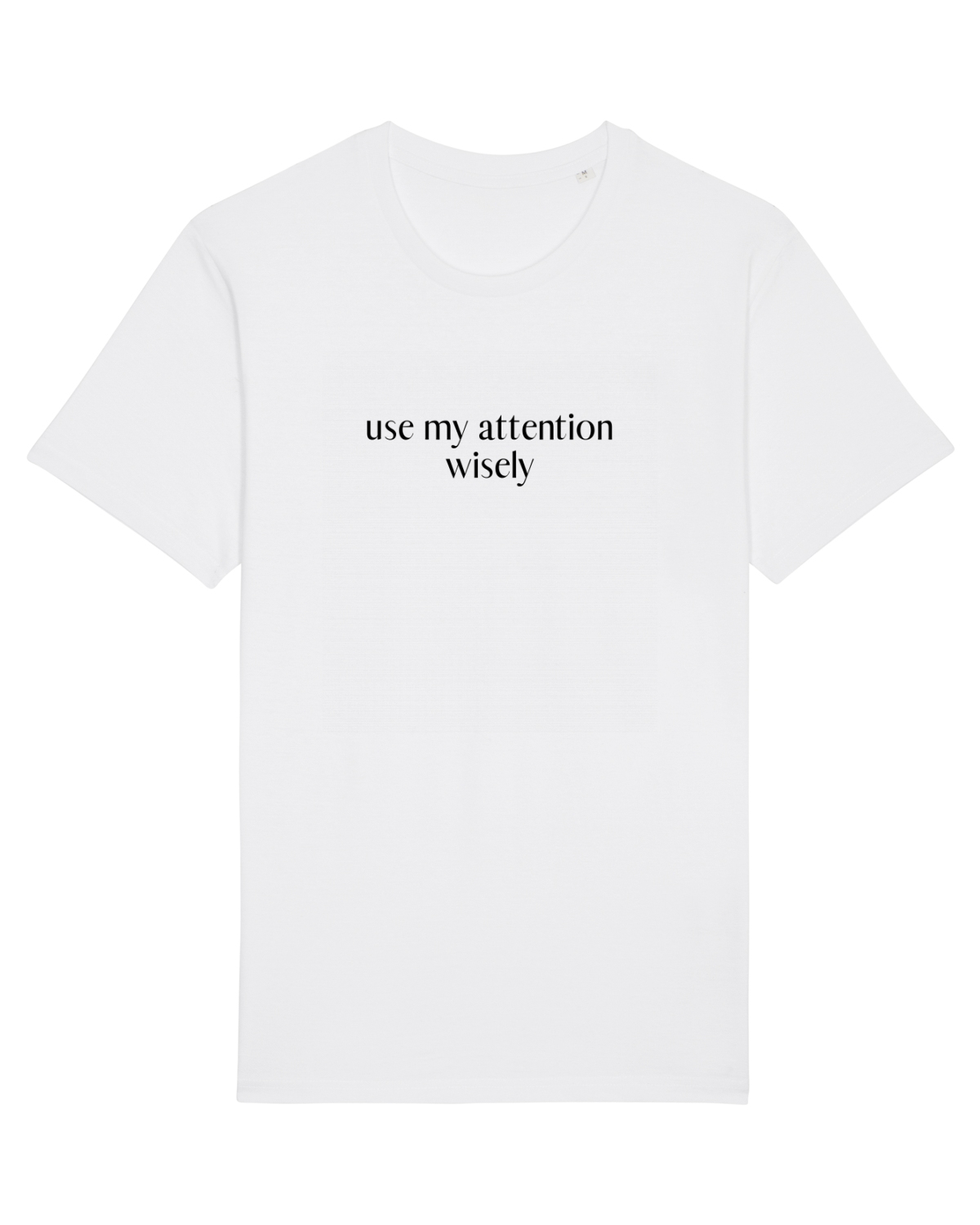 Tricou mânecă scurtă Unisex Rocker White