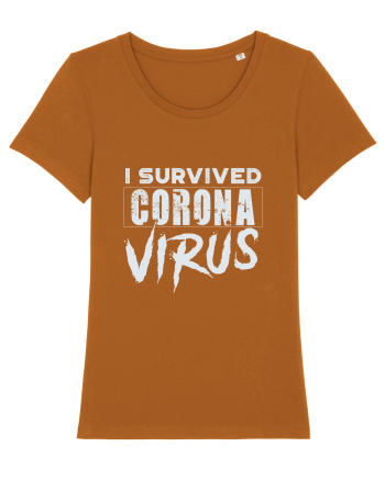 Survived corona virus Roasted Orange