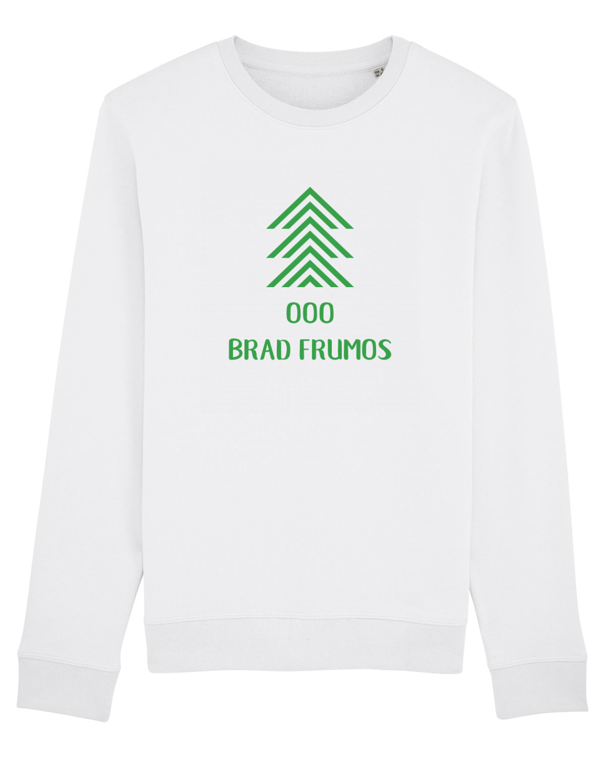 Bluză mânecă lungă Unisex Rise White