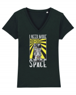 I Need More Space Tricou mânecă scurtă guler V Damă Evoker