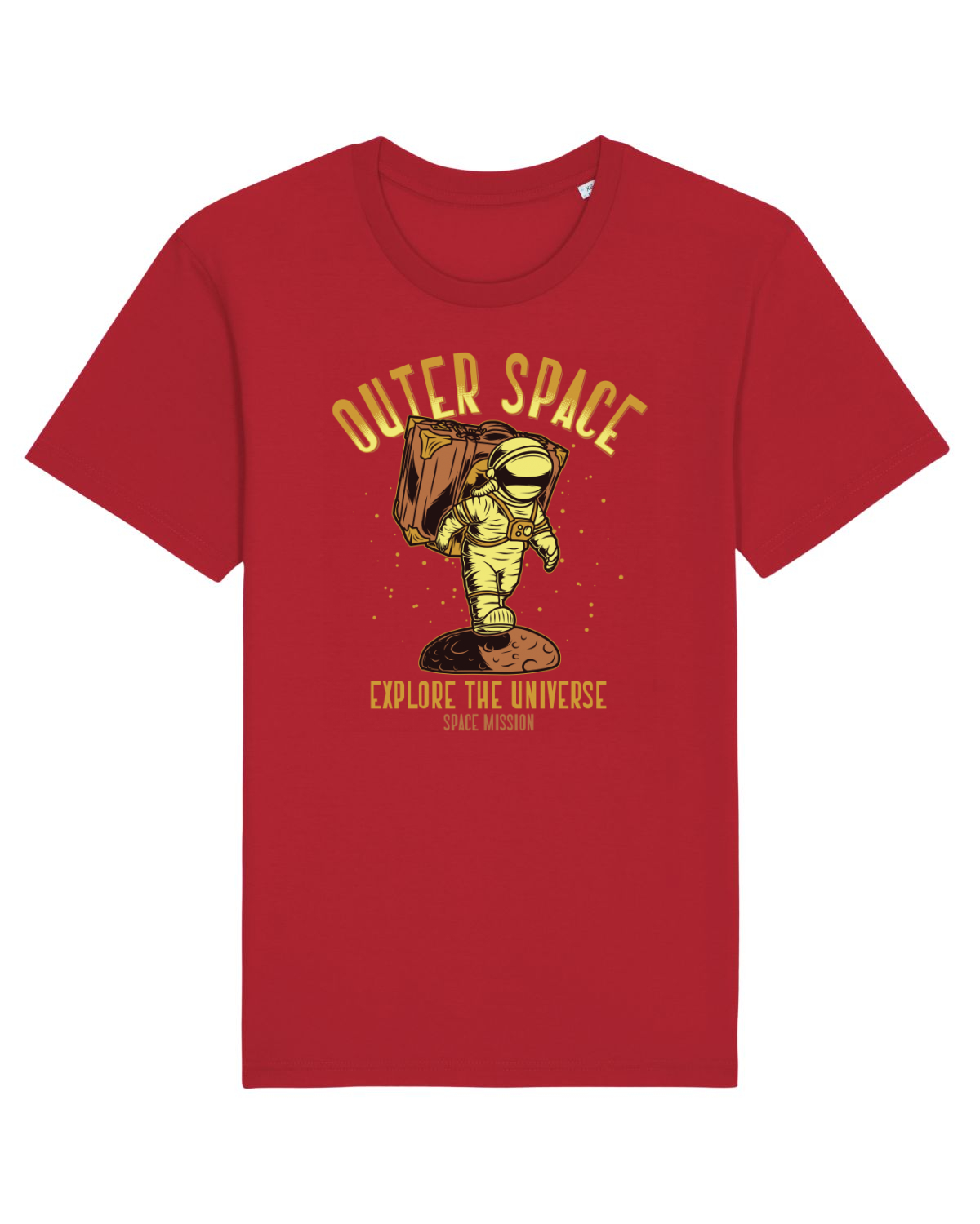 Tricou mânecă scurtă Unisex Rocker Red