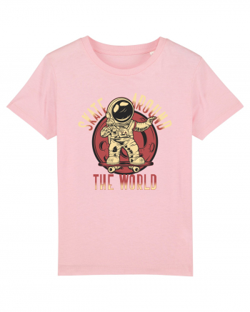 Skate Around The World Cotton Pink