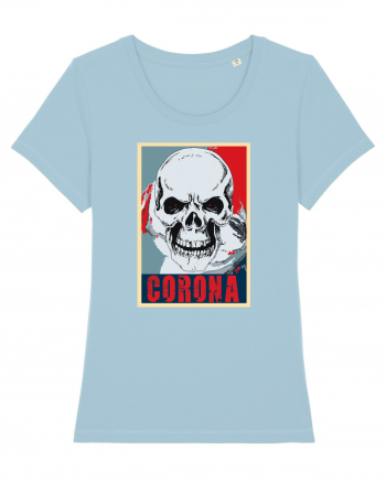 Corona Skull Sky Blue