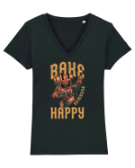 Bake Someone Happy Tricou mânecă scurtă guler V Damă Evoker