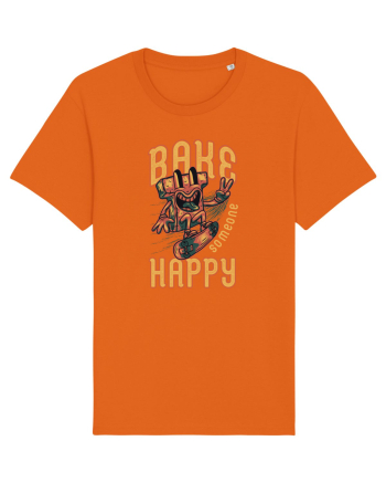 Bake Someone Happy Bright Orange