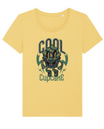 Cool Cupcake Tricou mânecă scurtă guler larg fitted Damă Expresser