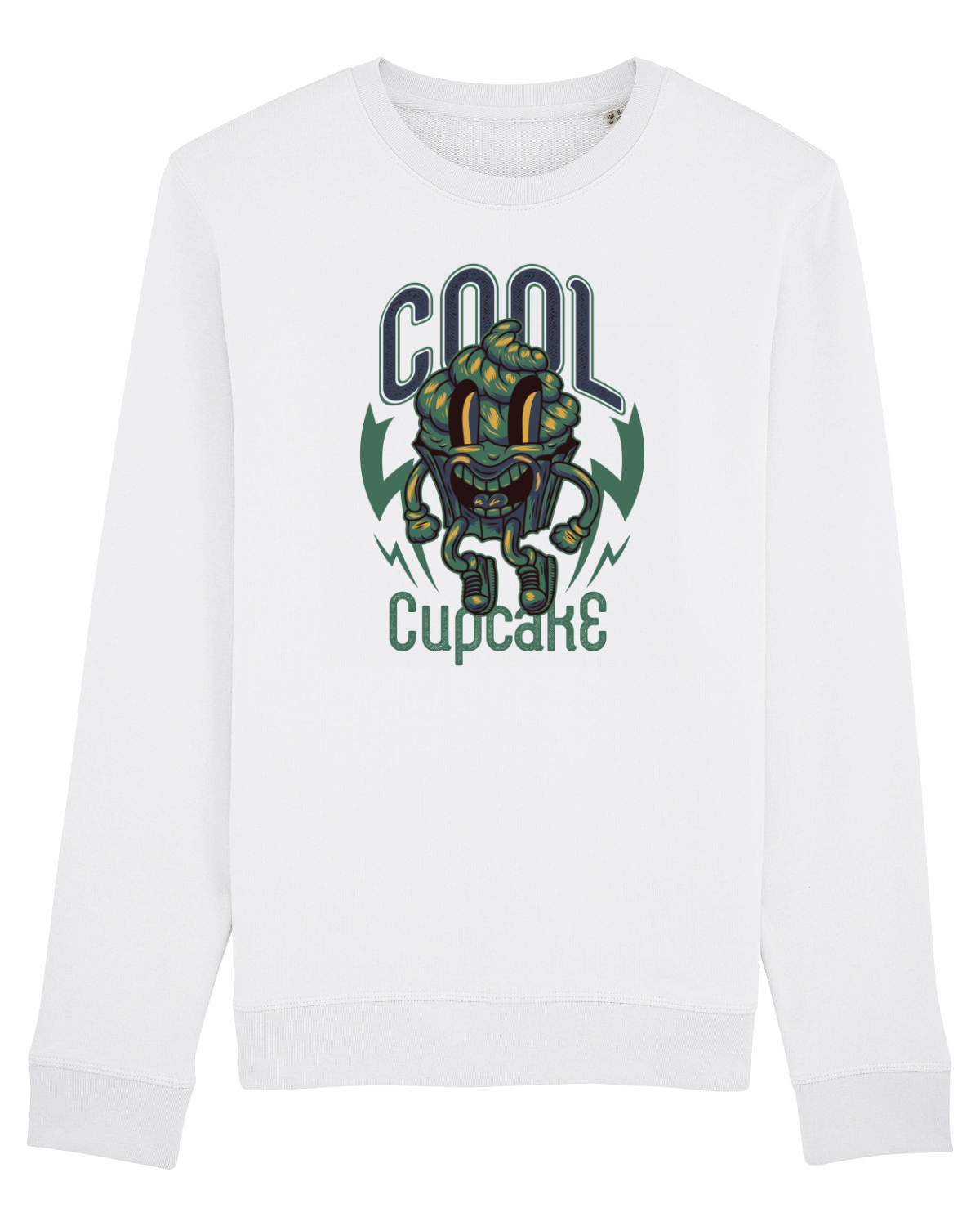 Bluză mânecă lungă Unisex Rise White